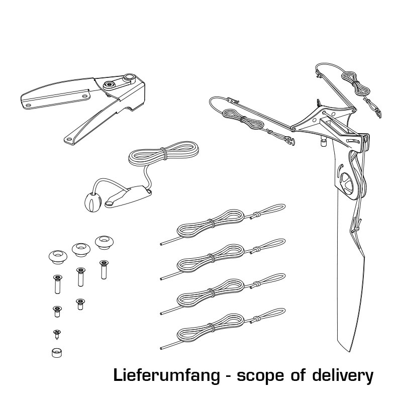 Natseq Steueranlage Lieferumfang